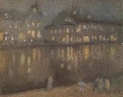James Mcneill Whistler Grand Canal Amsterdam oil painting artist